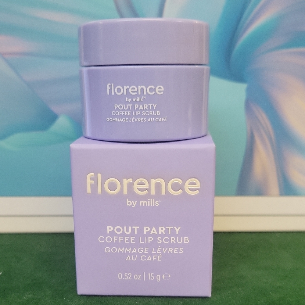 Florence by Mills Pout Party Lip Scrub 15g New In Box